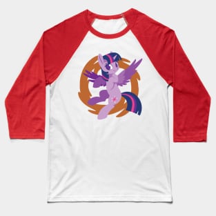 Twilight Sparkle Vortex Baseball T-Shirt